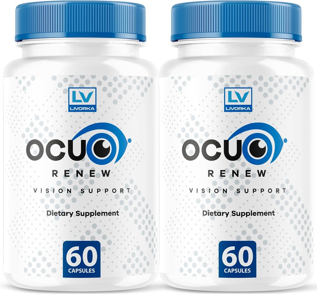 (2 Pack) Ocuo Renew Capsles, OcuRenew Eye Vision All Natural, Ocuo Renew Focus Advanced Formula, OcuoRenew Reviews 120 Κάψουλες για 2 μήνες