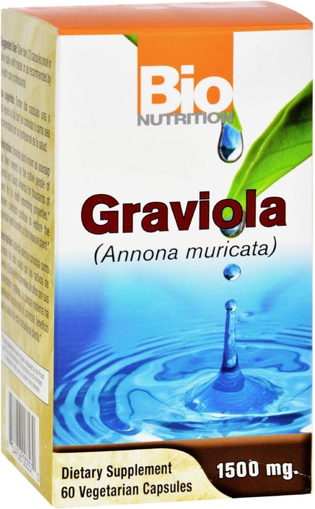 Graviola, 1500 mg, 60 Veg Caps της Bio Nutrition Inc (πακέτο του 2) 2