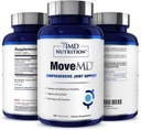 1MD Nutrition MoveMD - Συμπλήρωμα υγείας για την κοινή δυσφορία και υποστήριξη - Τα χάπια κολλαγόνου μας είναι κατάλληλα σχεδιασμένα για γυναίκες & άνδρες w/Hyaluronic Acid & Aspaxanthin