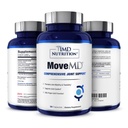1MD Nutrition MoveMD - Συμπλήρωμα υγείας για την κοινή δυσφορία και υποστήριξη - Τα χάπια κολλαγόνου μας είναι κατάλληλα σχεδιασμένα για γυναίκες & άνδρες w/Hyaluronic Acid & Aspaxanthin