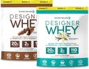 Σχεδιαστής Wellness, Σχεδιαστής Whey 2lb γαλλική βανίλια και 2lb σοκολάτα Gourmet Bundle