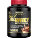 ALLMAX Διατροφή Χρυσό ALLWHEY, Σοκολάτα- 5 lb - 24 γραμμάρια πρωτεΐνης ανά Scoop - Χωρίς γλουτένη, χαμηλή υδατάνθρακες & χαμηλή ζάχαρη - Περίπου 71 σερβίρεται