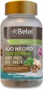 Betel Natural AJO Negro con Perejil/Μαύρο σκόρδο με μαϊντανό και κάψουλες Καγιέν Ισχυρό Superfood - 1500 mg πορσιόν