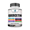 American Standard Συμπληρώματα Quercetin 1000mg ανά Σερβίρισμα με ψευδάργυρο, βιταμίνη C, βιταμίνη D3, Μαγνήσιο, Elderberry, Echinacea, Turmeric, Astragalus - Χωρίς γλουτένη, Non-GMO, 120 κάψουλες, 40 Σερβιέτες