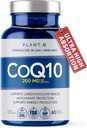 CoQ10 200mg Softgels ǀ Premium Σύνζυμο ταχείας απελευθέρωσης Q10 ǀ Συμπλήρωμα καρδιάς, Παραγωγή ενέργειας, Ανοσολογική υποστήριξη ǀ 60 Υγρές κάψουλες