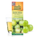 Vedic Juces Amla Juice, ινδικό συμπλήρωμα φραγκοστάφυλων με βιταμίνη C για την υγεία των ούρων, και την ανάπτυξη των μαλλιών, βότανα ποτό - 1 λίτρο