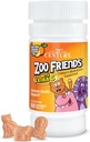 21ος αιώνας Zoo Friends με Extra C μασώμενα δισκία, 60 Count
