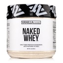 NAKED βανίλια πρωτεΐνη ορού γάλακτος 1Lb, μόνο 3 συστατικά, όλα τα φυσικά χόρτο Fed πρωτεΐνη ορού γάλακτος σκόνη + βανίλια + ζάχαρη καρύδας-GMO-δωρεάν, χωρίς σόγια, χωρίς γλουτένη.