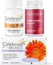 Celebrate Bariatric Essentials Bundle – CelebrateONE Multivitamin, Iron with Vitamin C Chewables, & Balance Probiotic + Prebiotic – Complete Nutritional & Digestive Support for WLS Patients