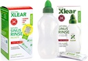 Xlear Natural Xylitol Sinus Rinus Rinse Refill, Neti Pot Saline Packets - Καθαριστικό μύτης για γρήγορη πίεση και ανακούφιση της συμφόρησης, λειτουργεί με τα περισσότερα συστήματα Nasνικής άρδευσης, 50 Count και 1 φιάλη ξεβγάλματος