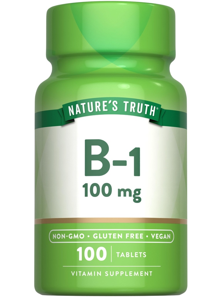 Nature's Truth Vitamin B1 100mg (Thiamine) 