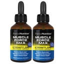 Δύναμη των μυών Δύναμη και αντοχή Spray Formula, 2 συσκευασία μπουκάλι, 175mg ιδιόκτητη φόρμουλα ανάπτυξης, 2 ουγκιά ανά φιάλη