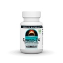 Source Naturals Ginkgo- 24 - Ginkgo Biloba Extract 120 mg Υποστηρίζει ψυχική οξύτητα - 60 δισκία