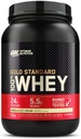 Βέλτιστη διατροφή 100% Whey Gold Standard, παγωτό βανίλια, 2 λίρες