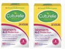 Culturelle Women’s Healthy Balance Daily Probiotics for Women - Supports Digestive, Vaginal and Immune Health, Occasional Diarrhea, Gas & Bloating - Non-GMO 60ct (2 - Pack) (2)