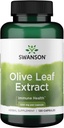 Swanson Olive Leaf Extract Κάψουλες με 20% Oleuropein - Παρέχει Ανοσολογική Υποστήριξη, Προωθεί Καρδιαγγειακό Σύστημα Υγεία, και Υποστηρίζει Υγιεινή Πίεση του Αίματος - (120 Κάψουλες, 500mg Καθένα)