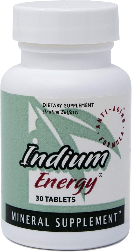 EAST PARK Research - Indium Energy - All Natural Indium Ισχυρή υποστήριξη κατά της γήρανσης - Βοηθά στην αύξηση της ενέργειας και υποστηρίζει τη διανοητική σαφήνεια, τον ύπνο, τις αρθρώσεις και τη συνολική αίσθηση της ευεξίας (30 κόμης)