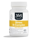 365 by Whole Foods Market, Stress B-Complex with Vitamin C, Energy & Nervous System Support, Vegan, 60 Capsules