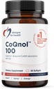 Designs for Health CoQnol 100mg - CoQ10 Ubiquinol με Superior Βιοδιαθεσιμότητα + Αποκλειστική Τεχνολογία Απορρόφησης - Double CoenzymeQ10 Boost with GG - Heart, Healthy Aging + Cell Support (60 Softgels)