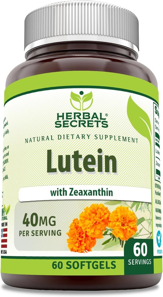 Βοτανικά Μυστικά Λουτεΐνη με Zeaxanthin Συμπλήρωμα 