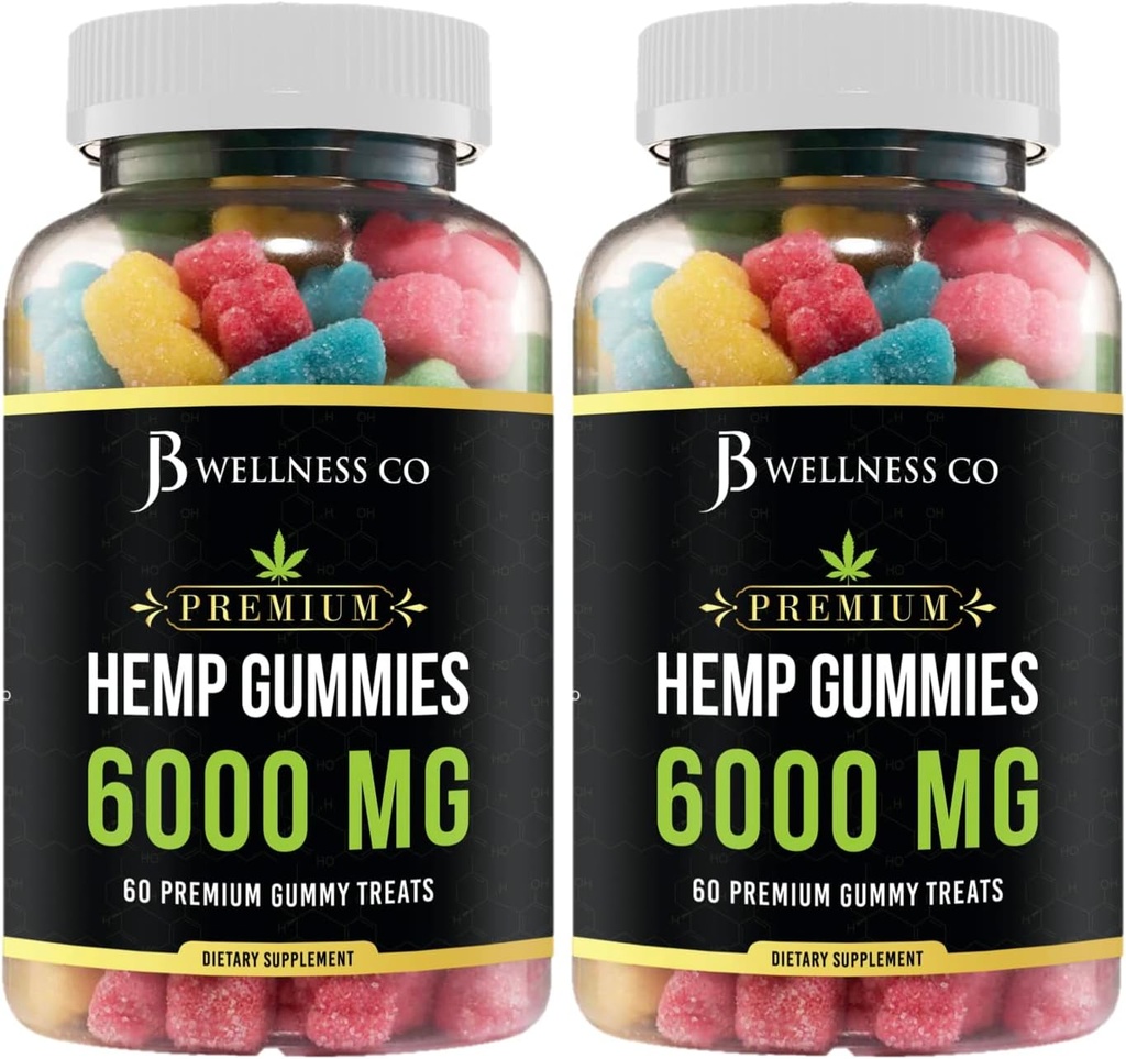 Hemp Gummies - Advanced Gummies - Relaxing Gummy with Hemp Oil [2-Pack]