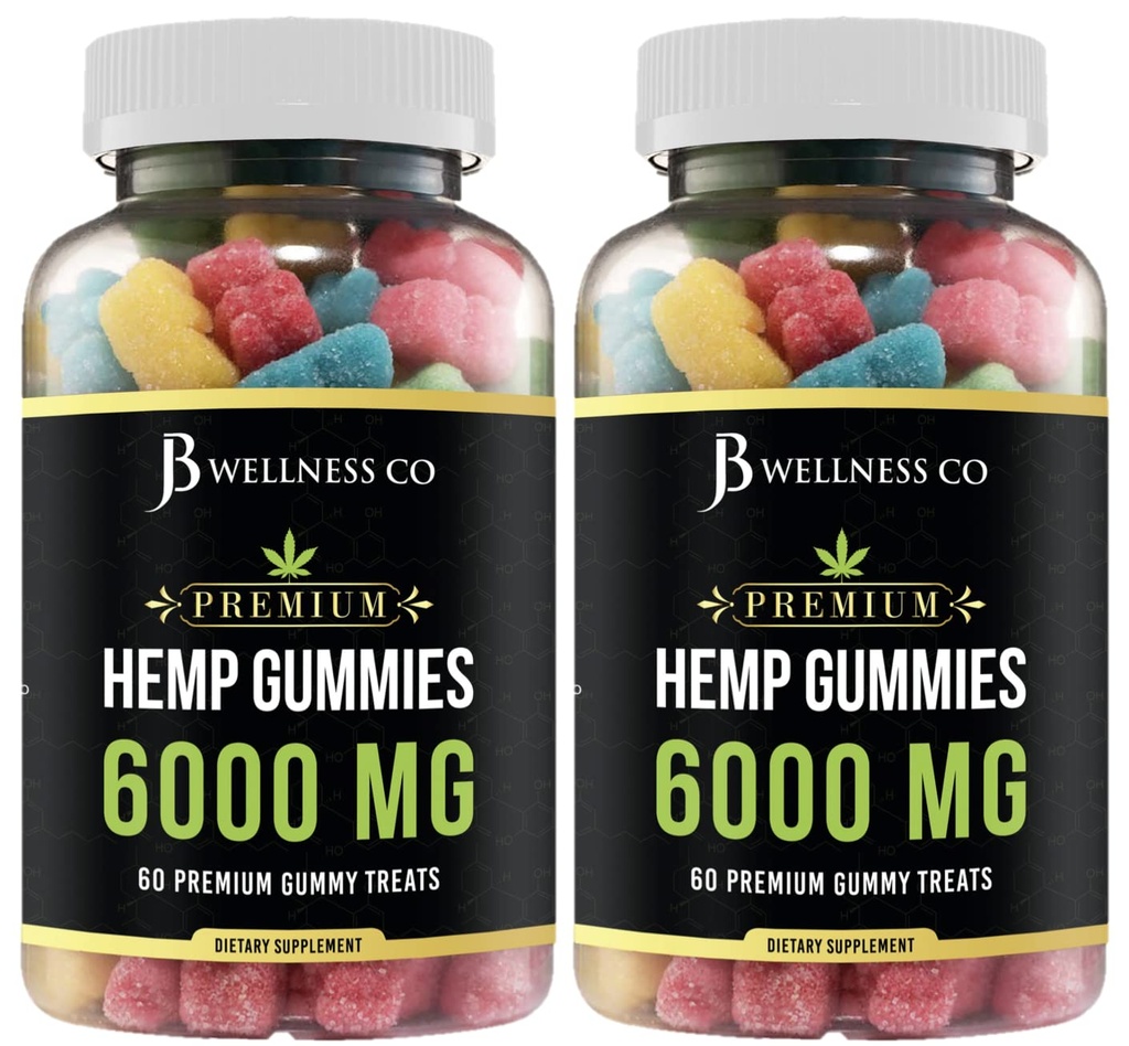 Hemp Gummies - Advanced Gummies - Relaxing Gummy with Hemp Oil [2-Pack]