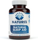 Premium Natural Sleep Aid for Adults - Αποτελεσματική Ανακούφιση - Μη Συνήθης Σχηματισμός - Αφύπνιση Αναζωογονημένη - Ιδιοκτησιακή Μελατονίνη, Τρυπτοφάνη, Μαγνήσιο, Βαλεριάνα, Χαμομήλι & Περισσότερα - 60 Veg