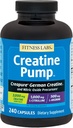 Fitness Labs Αντλία Creatine με L-Citrulline, L-αργινίνη και Creapure Creatine Monohydrate - 240 Κάψουλες