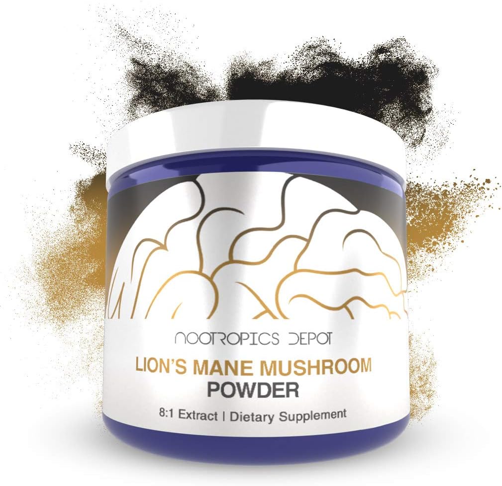 Nootropics Depot Lions Mane Mushroom Powder 