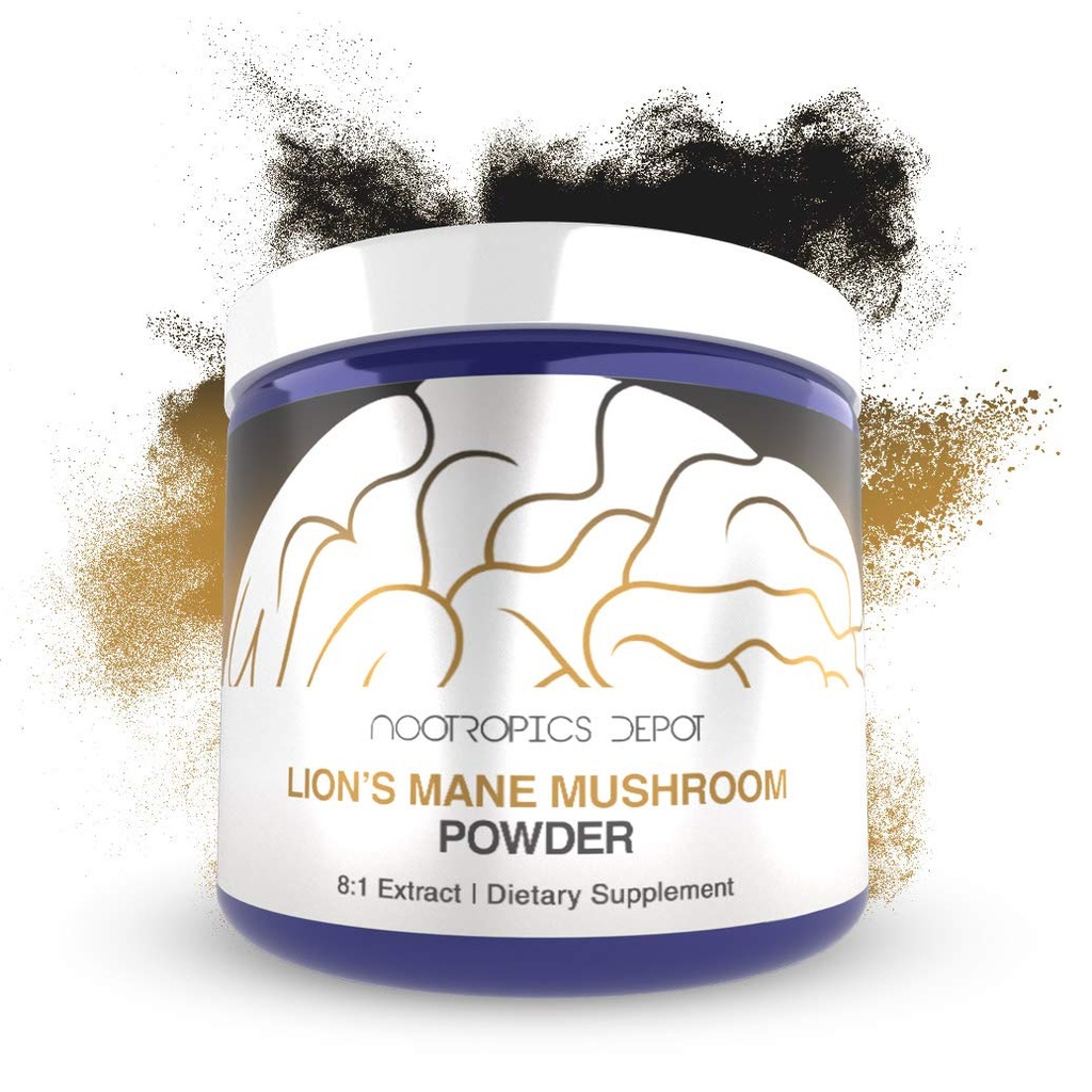 Nootropics Depot Lions Mane Mushroom Powder 