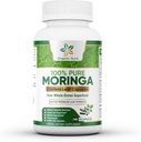 Βιολογικές κάψουλες Aura Moringa - 240 Ct Χονδρικό πακέτο. Αυθεντικό Raw Moringa Leaf Συμπλήρωμα για την Ενέργεια, Μεταβολισμό, Γαλουχία, Ανοσία & Κοινή Υγεία. Ολόκληρα Φύλλα Πράσινη Super Τροφίμων Διατροφή.