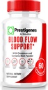 Prestigenes Blood Flow Suppport, Prestigenes to Fuel Your Bloodstream with The Power of Nature's Nutrients, Advanced Formula for Advanced Health, All Natural Prestigenes Reviews (60 Κάψουλες)
