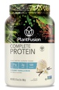 PlantFusion Complete Vegan Protein Powder - Πρωτεϊνική σκόνη με βάση τα φυτά με BCAAs, Digestive Enzymes και Pea Protein - Keto, Χωρίς γλουτένη, Χωρίς σόγια, Χωρίς ζάχαρη, Χωρίς GMO - Vanilla Bean 2 lb