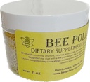 6 oz BEE Γύρη 100% καθαρό φυσικό μη επεξεργασμένο Μέλισσα Γύρη Κόκκοι 6 oz σε βάζο