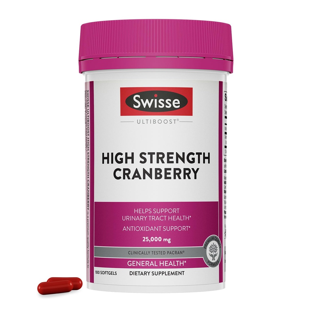 Swisse Cranberry χάπια για γυναίκες & άνδρες 