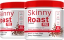 (2 Pack) Skinny Roast Pro - Premium Formula σκόνης για τη συνολική υγεία & την καταλληλότητα, SkinnyRoast Pro για την υποστήριξη Υγιής Lifestyle & Διατήρηση ενέργειας, Επίσημη Skinny Roast Pro In A Jar Review (60 Services)
