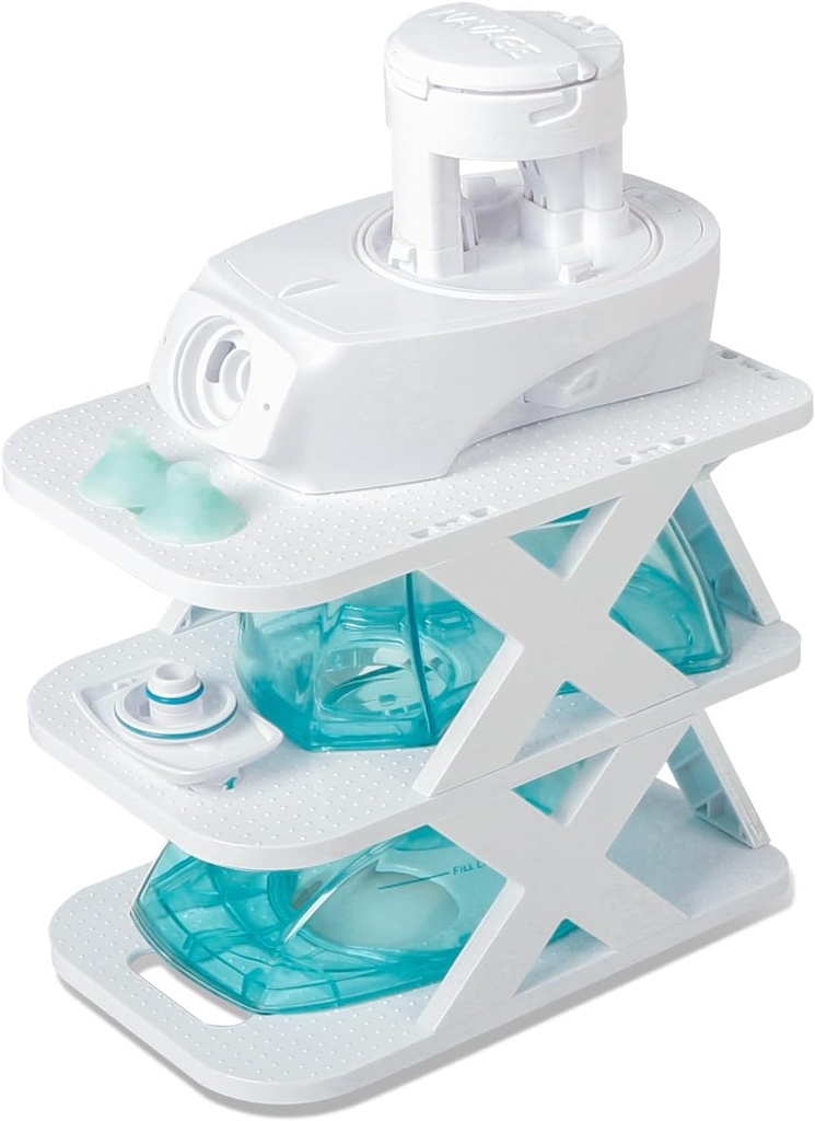 Countertop Caddy Συμβατό με Navage Ρινική Άρδευση Σύστημα, Μαξιλάρια μύτης Καθαρισμός Caddy Kit Nasal Care System countertop Caddy, NOMAL, Λευκό