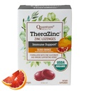 Κβαντική Υγεία TheraZinc Βιολογικός Ψευδάργυρος Lozenges Echinacea & Μέλι Ανοσοποιητική Υποστήριξη για Ενήλικες & Παιδιά 12+ Φυσικά αρωματισμένο αίμα πορτοκαλί γρήγορη ανακούφιση με καμία επίγευση - 25 κόμης