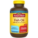 Nature Made Burp Less Fish Oil Omega 3 Συμπληρώματα, 1200 mg Softgels, Omega 3 Fish Oil for Healthy Heart Support, 200 Softgels, 100 Day Supply