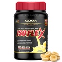 ALLMAX Διατροφή ISOFLEX Whey Protein Isolate, Banana - 2 lb - 27 γραμμάρια πρωτεΐνης ανά Scoop - Zero Fat & Sugar - 99% Χωρίς λακτόζη - Χωρίς γλουτένη & χωρίς σόγια - Κατά προσέγγιση 30 Σερβιέτες