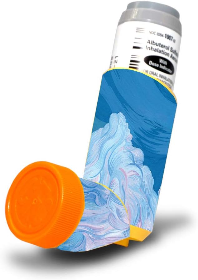 MightySkins Skin for Proventil HFA Asthma Inhaler - Drops 