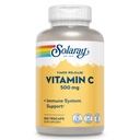 SOLARAY Vitamin C 500mg, Two-Stage Timed Release - Antioxidant and Immune Support Supplement - Vitamin C with Rose Hips and Acerola, Vegan, Gluten Free, 60-Day Guarantee, 250 Servings, 250 VegCaps