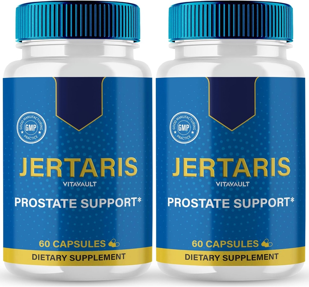 Jertaris Κάψουλες, Jertaris Prostate χάπια συμπλήρωμα υγείας - επιπλέον δύναμη, Jertaris υποστηρίζει Prostate Heath Όλα φυσικά Φόρμουλα, Jerta RIS κάψουλες, Jer Taris Κριτικές (2 Pack)