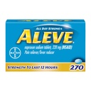Aleve Caplets, Naproxen Sodium 220 mg (NSAID), Pain Reliever/Fever Reducer, # 1 Ορθοπεδικός Χειρούργος Συνιστάται, 270 Count