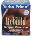 Yerba Prima Cleanse Men Rebuild Kit - 30 Ημέρα Συμπληρώματα Εσωτερικού Καθαρισμού Σχεδιασμένο για Άρρενες - Prostate & Colon Health - Νεφρικό & Ήπαρ - Φυσικό Φυτικό Ψύλλιο Ίνες, Αλόη Βέρα, Σπόροι για Μήλα