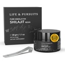 Life & Pursuits 100% Pure Real India Himalayan Shilajit Resin, 1,1 oz 500mg, ελάχιστο 75% Fulvic Acid, 85+ Trace Minerals, Συμπλήρωμα διατροφής για άνδρες 3ο μέρος δοκιμής εργαστήριο, 60 υπηρεσίες (πακέτο του 1)