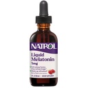 Natrol Liquid Melatonin 1 mg, Adult Melatonin συμπλήρωμα για την πτώση του ύπνου ταχύτερη και να μείνετε περισσότερο ύπνο, αφύπνιση Αναζωογονηθεί, 2 FL OZ Berry-Flavored Liquid, 15 εξυπηρετούν