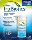 Trubiotics Daily Probiotic 30 Κάψουλες - Χωρίς γλουτένη, χωρίς σόγια Digestive + συμπλήρωμα υποστήριξης ανοσοποιητικής υγείας για άνδρες και γυναίκες (πακέτο των 3)