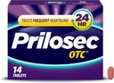 Prilosec εξωχρηματιστηριακά, Ομεπραζόλη Καθυστερημένη απελευθέρωση 20mg, Οξύ Μειωτήρα, Αντιμετωπίζει Συχνές Heartburn για 24 ώρες Relief, All Day, All Night*, Heartburn Medicine, 20mg, 14 Tablets