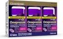 GoodSense Omeprazole, Compare to Prilosec, Delayed Release Tablets 20 mg, Acid Reducer, Wildberry Mint Coated Tablet, 42 Count